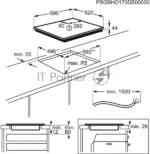 Индукционная варочная панель Electrolux LIV63431BW независимая, белый 4