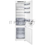 Встраиваемый холодильник Maunfeld MBF193SLFWGR Inverter белый двухкамерный 229/76 л морозилка снизу 9