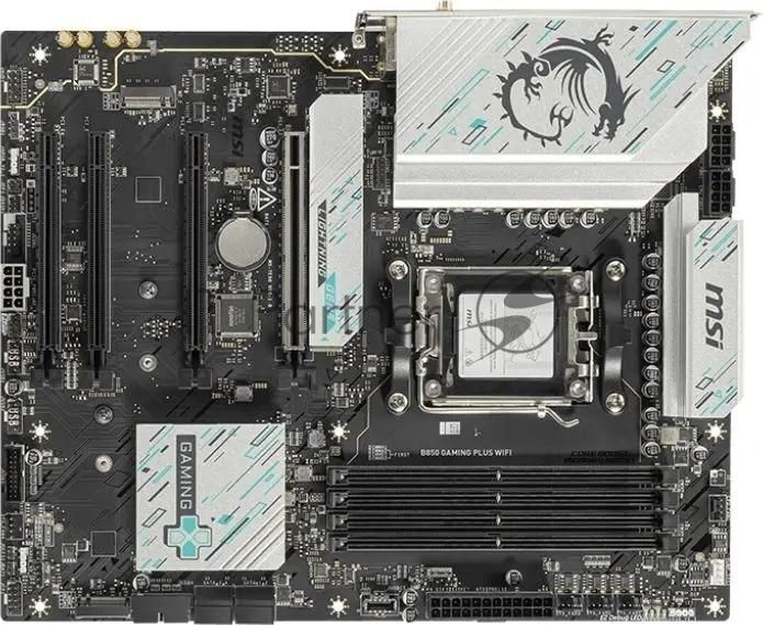 Материнская плата MSI B850 GAMING PLUS WIFI SocketAM5 AMD B850 4xDDR5 ATX AC`97 8ch(7.1) 5Gigabit RAID+DP 1 Материнская плата MSI B850 GAMING PLUS WIFI SocketAM5 AMD B850 4xDDR5 ATX AC`97 8ch(7.1) 5Gigabit RAID+DP 1