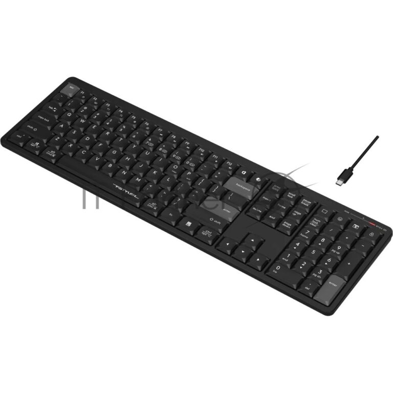 Клавиатура беспроводная A4Tech Fstyler FBX55C черный USB BT/Radio slim Multimedia (FBX55C) 1