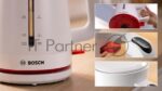 Электрочайник Bosch TWK3M121 белый, 1.7 л, 2400 Вт, скрытый нагревательный элемент 3