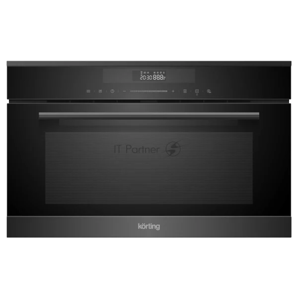 Встраиваемая микроволновая печь Korting KMI 830 GNBX черный, 34 л, 900 Вт, переключатели - сенсор 1