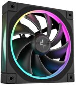 Вентилятор для корпуса DEEPCOOL FL12 черный, 120 мм, 2150 об/мин, 32 дБ, 4 pin 4