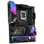 Материнская плата ASRock Phantom Gaming Z890 LIGHTNING WIFI, LGA 1851, Intel Z890, 4xDDR5, 4xSATA, 4xM.2, 1xPCIe 5.0 x16, 1xPCIe 4.0 x4, 1xUSB-C Thunderbolt 4, 2xUSB-A 3.2 Gen 2, 4xUSB-A 3.2 Gen 1, 1xHDMI, 1x2.5Gb LAN, 5x3.5 мм, 7.1, ATX 3
