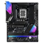 Материнская плата ASRock Phantom Gaming Z890 LIGHTNING WIFI, LGA 1851, Intel Z890, 4xDDR5, 4xSATA, 4xM.2, 1xPCIe 5.0 x16, 1xPCIe 4.0 x4, 1xUSB-C Thunderbolt 4, 2xUSB-A 3.2 Gen 2, 4xUSB-A 3.2 Gen 1, 1xHDMI, 1x2.5Gb LAN, 5x3.5 мм, 7.1, ATX 4