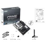 Материнская плата ASUS PRIME B860-PLUS WIFI, LGA 1851, Intel B860, 4xDDR5, 4xSATA, 2xM.2, 1xPCIe 5.0 x16, 4xPCIe 4.0 x16, 2xUSB-C, 4xUSB-A 3.2 Gen 1, 2xUSB-A 3.2 Gen 2, 1xHDMI, 1xDP, 1x2.5Gb LAN, 7.1, ATX 1
