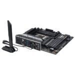 Материнская плата ASUS TUF GAMING B860M-PLUS WIFI, LGA 1851, Intel B860, 4xDDR5, 4xSATA, 3xM.2, 1xPCIe 5.0 x16, 1xPCIe x4, 1xUSB-C, 4xUSB-A 3.2 Gen 1, 2xUSB-A 3.2 Gen 2, 1xHDMI, 1xDP, 1x2.5Gb LAN, 7.1, mATX 2