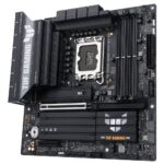 Материнская плата ASUS TUF GAMING B860M-PLUS WIFI, LGA 1851, Intel B860, 4xDDR5, 4xSATA, 3xM.2, 1xPCIe 5.0 x16, 1xPCIe x4, 1xUSB-C, 4xUSB-A 3.2 Gen 1, 2xUSB-A 3.2 Gen 2, 1xHDMI, 1xDP, 1x2.5Gb LAN, 7.1, mATX 6