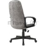 Кресло руководителя Бюрократ CH 002 Fabric Light-19 серый, крестов. пластик 8