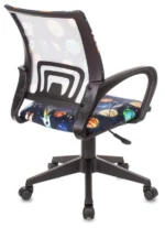 Кресло Бюрократ BuroKIDS 1 черный, ткань, 120 кг 1