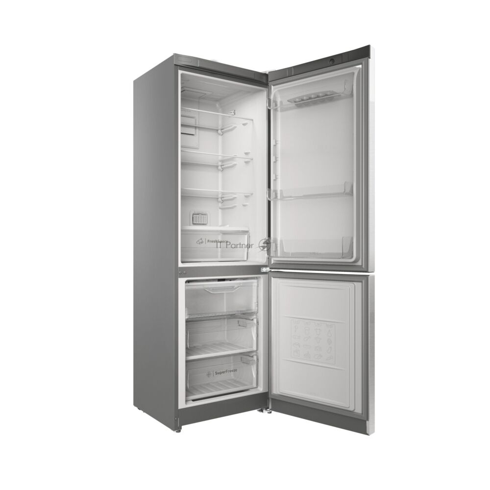 Холодильник Indesit ITS 5180 XB нержавеющая сталь двухкамерный 220/78л морозилка снизу, No Frost 1 Холодильник Indesit ITS 5180 XB нержавеющая сталь двухкамерный 220/78л морозилка снизу, No Frost 1
