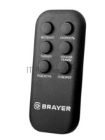 Вентилятор Brayer BR4982 серый, напольный, 50 Вт, 3 скорости 3
