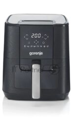 Аэрогриль Gorenje AF1350DWB черный, 1350 Вт, 5.4 л, сенсор, 8 программ 5