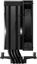 Кулер для процессора DEEPCOOL AG400 BK ARGb V2 черный 120мм алюминий+медь 2100rpm 31.6db 4-pin 220W 154мм 5