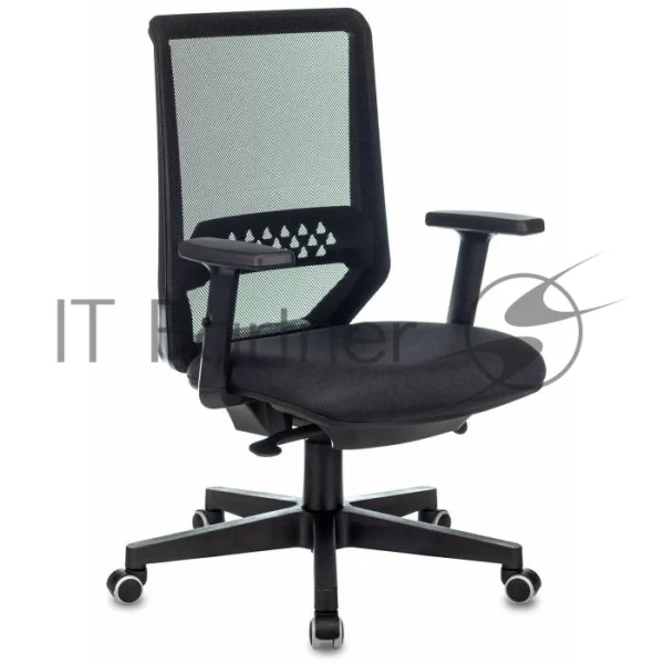 Кресло Бюрократ EXPERT TW-01 черный, сетка, подголовник
