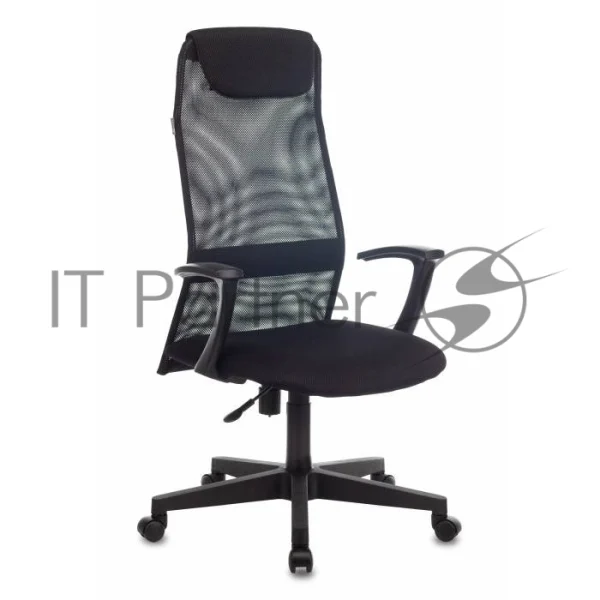 Кресло Бюрократ KB-8/BLACK TW-01 TW-11 черный, сетка 1