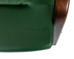 Кресло Бюрократ T-9928WALNUT-CF зеленый, кожа 8