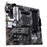 Материнская плата ASUS PRIME B550M-A WIFI II, AM4, AMD B550, 4xDDR4, 4xSATA, 2xM.2, 1xPCI-E 4.0 x16, 2xPCI-E x1, 1xDVI-D, 1xHDMI, 1xVGA, 1x 1Gb LAN, 2xUSB-A 3.2 Gen 2, 4xUSB-A 3.2 Gen 1, 3x3.5 мм, 7.1, Micro-ATX 3