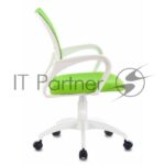 Кресло Бюрократ CH-W695NLT TW-03A TW-18 салатовый, сетка/ткань, 120 кг, механизм качания 5