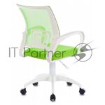 Кресло Бюрократ CH-W695NLT TW-03A TW-18 салатовый, сетка/ткань, 120 кг, механизм качания 4