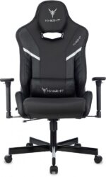 Кресло Knight Thunder 5X черный, экокожа, 120 кг, механизм качания 2