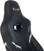 Кресло Knight Thunder 5X черный, экокожа, 120 кг, механизм качания 15
