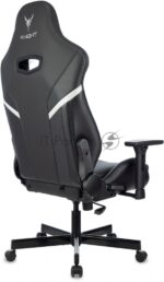 Кресло Knight Thunder 5X черный, экокожа, 120 кг, механизм качания 21