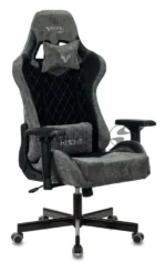 Кресло Бюрократ VIKING 7 KNIGHT B FABRIC черный, ткань, 120 кг, механизм качания 1