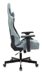 Кресло Бюрократ VIKING 7 KNIGHT BL FABRIC синий, ткань, 120 кг, механизм качания 5