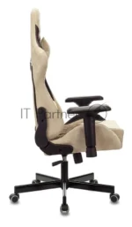 Кресло игровое Бюрократ VIKING 7 KNIGHT BR FABRIC коричневый текстиль/эко.кожа крестовина металл/пластик 4
