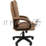 Кресло офисное Chairman 668 LT NEW экопремиум, бежевый, черный пластик 2