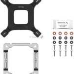 Кулер для процессора DEEPCOOL AG400 WH ARGb V2 белый 120мм алюминий+медь 2100rpm 31.6db 4-pin 220W 152мм