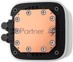 Система жидкостного охлаждения Deepcool LE360 WH V2 ARGb белый 120мм алюминий+медь 2100rpm 31.6db 4-pin 300W 4