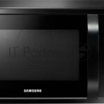 Микроволновая печь Samsung MC28H5013AK/BW черный, 28 л, 900 Вт, переключатели - мембранные кнопки