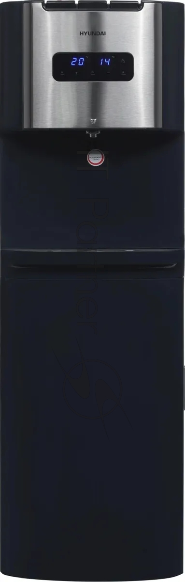 Кулер для воды Hyundai AquaTouch UV H-WD7615E, нижняя загрузка, нагрев 90 °С, охлаждение 10 °С, графитовый 1