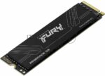 Накопитель SSD Kingston Fury Renegade, 4096Gb, M.2(22x80мм), NVMe, PCIe 5.0 x4, 3D TLC, R/W 14800/14000MB/s, IOPs 2 200 000/2 200 000, TbW 4000, DWPD 0.5 (12 мес) 2