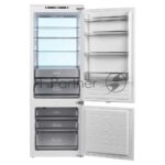 Встраиваемый холодильник Maunfeld MBF193NFW1GR Inverter белый двухкамерный 257/84 л морозилка снизу, No Frost 7