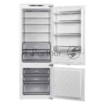 Встраиваемый холодильник Maunfeld MBF193NFW1GR Inverter белый двухкамерный 257/84 л морозилка снизу, No Frost 8