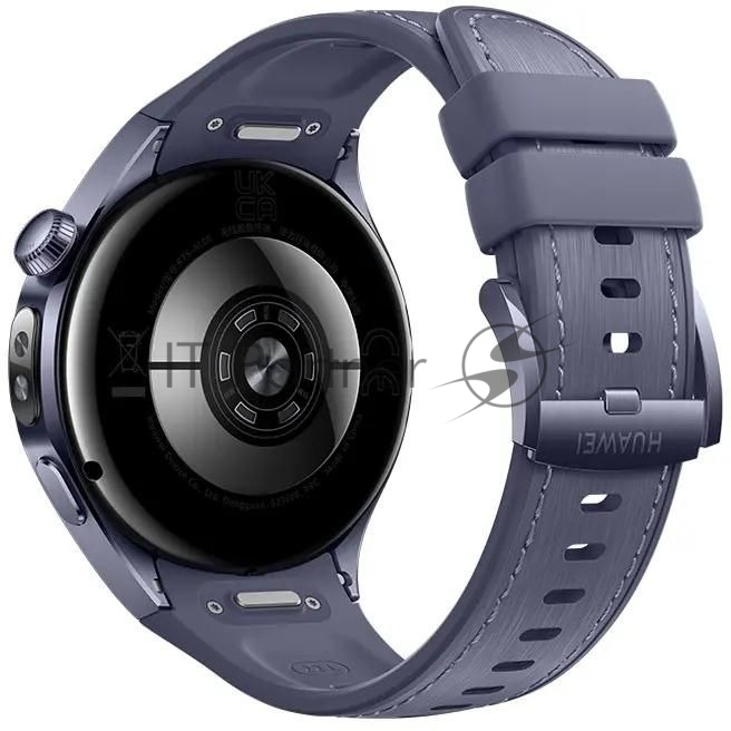 Умные часы Huawei Watch 5 Rates-L39L, 1.5" LTPO AMOLED, Wi-Fi, Bluetooth, NFC, IP69, серый / пурпурный 1