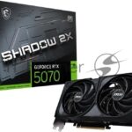 Видеокарта MSI RTX 5070 12G SHADOW 2X PCIE16 RTX 5070 12Gb