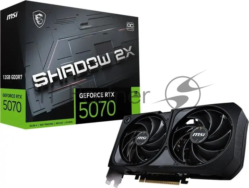 Видеокарта MSI RTX 5070 12G SHADOW 2X PCIE16 RTX 5070 12Gb 1 Видеокарта MSI RTX 5070 12G SHADOW 2X PCIE16 RTX 5070 12Gb 1