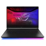 Ноутбук ASUS ROG Strix SCAR 18 G835LW-SA190W 18"(2560x1600 mini LED)/Intel Core Ultra 9 275HX(2.7Ghz)/65536Mb/1024PCISSDGb/noDVD/Ext:NVIDIA GeForce RTX 5080(16384Mb)/Cam/BT/WiFi/90WHr/war 1y/3.3kg/Off Black/Win 11Home 5