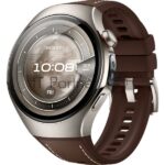 Умные часы Huawei Watch 5 46mm RTS-AL00, 1.5" AMOLED, eSIM, Wi-Fi, Bluetooth 5.2, NFC, WR50, коричневый 6