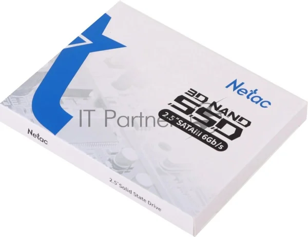 Накопитель SSD Netac N600S, 2Tb, SATA III, 2.5", R/W 560/520