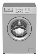Стиральная машина Beko WRS 55P1 BSS серебристый, загрузка фронтальная 5 кг, 1000 об/мин., класс: А 6