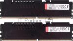 Оперативная память Kingston Fury Beast, DDR5, 32GB (2x16GB), 5200MHz, CL40, DIMM, радиатор, черный 5