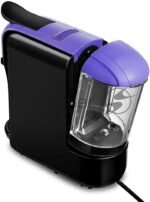 Кофемашина Kitfort КТ-7105-1 1450Вт черный/фиолетовый 7