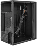 Компьютерный корпус Minitower ExeGate BAA-308U2-UNS400 (mATX, БП UNS400 с вент. 12см, 1хUSB/2хUSB 3.0, HD Audio, черный) 1
