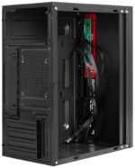 Компьютерный корпус Minitower ExeGate EX299408RUS BAA-403-AA500 (mATX, БП AA500 с вент. 8см, 2*USB, HD Audio, черный) 2