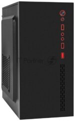 Компьютерный корпус Minitower ExeGate EX299408RUS BAA-403-AA500 (mATX, БП AA500 с вент. 8см, 2*USB, HD Audio, черный) 3